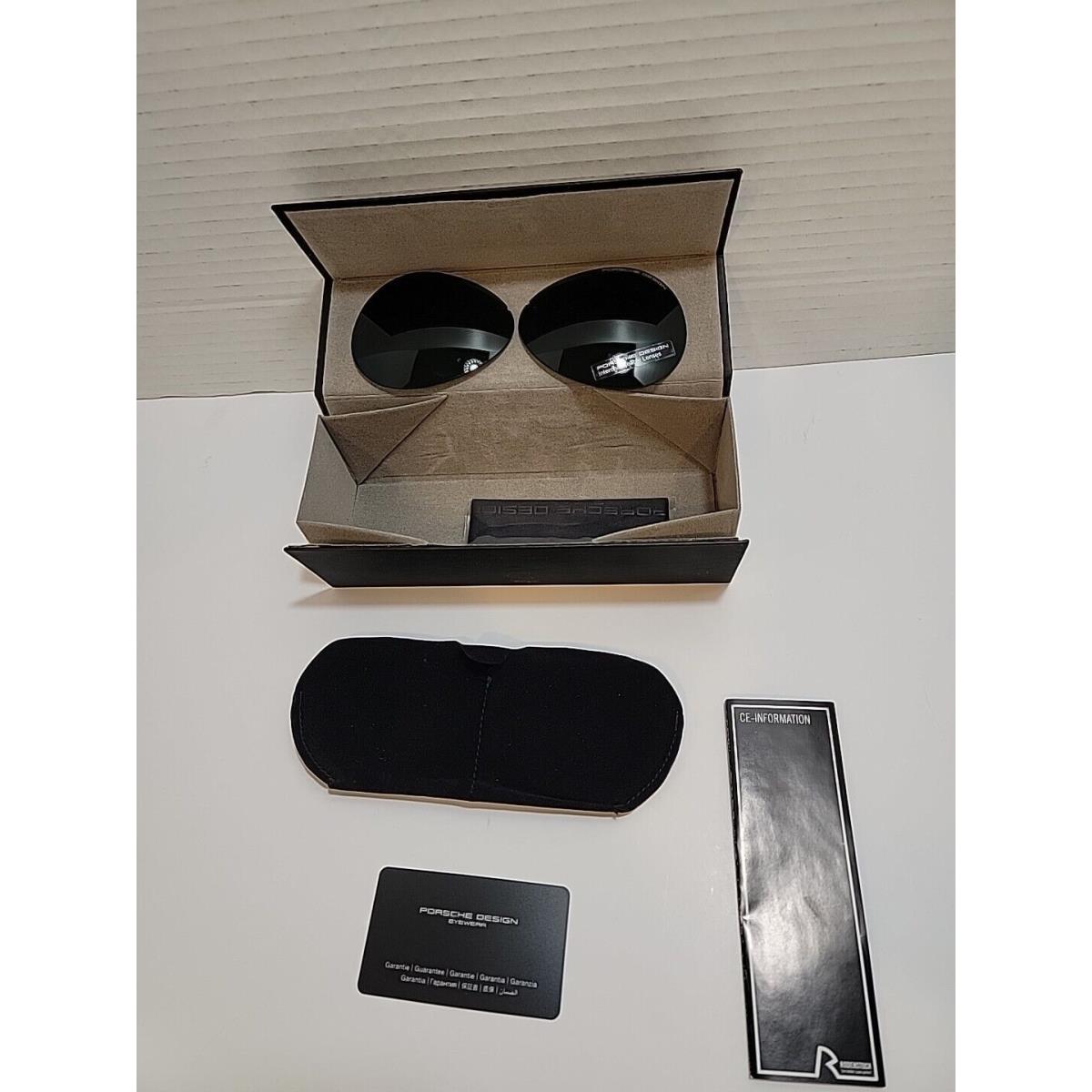 Porsche Design P8478-C-6610 Replacement Lenses Set Case