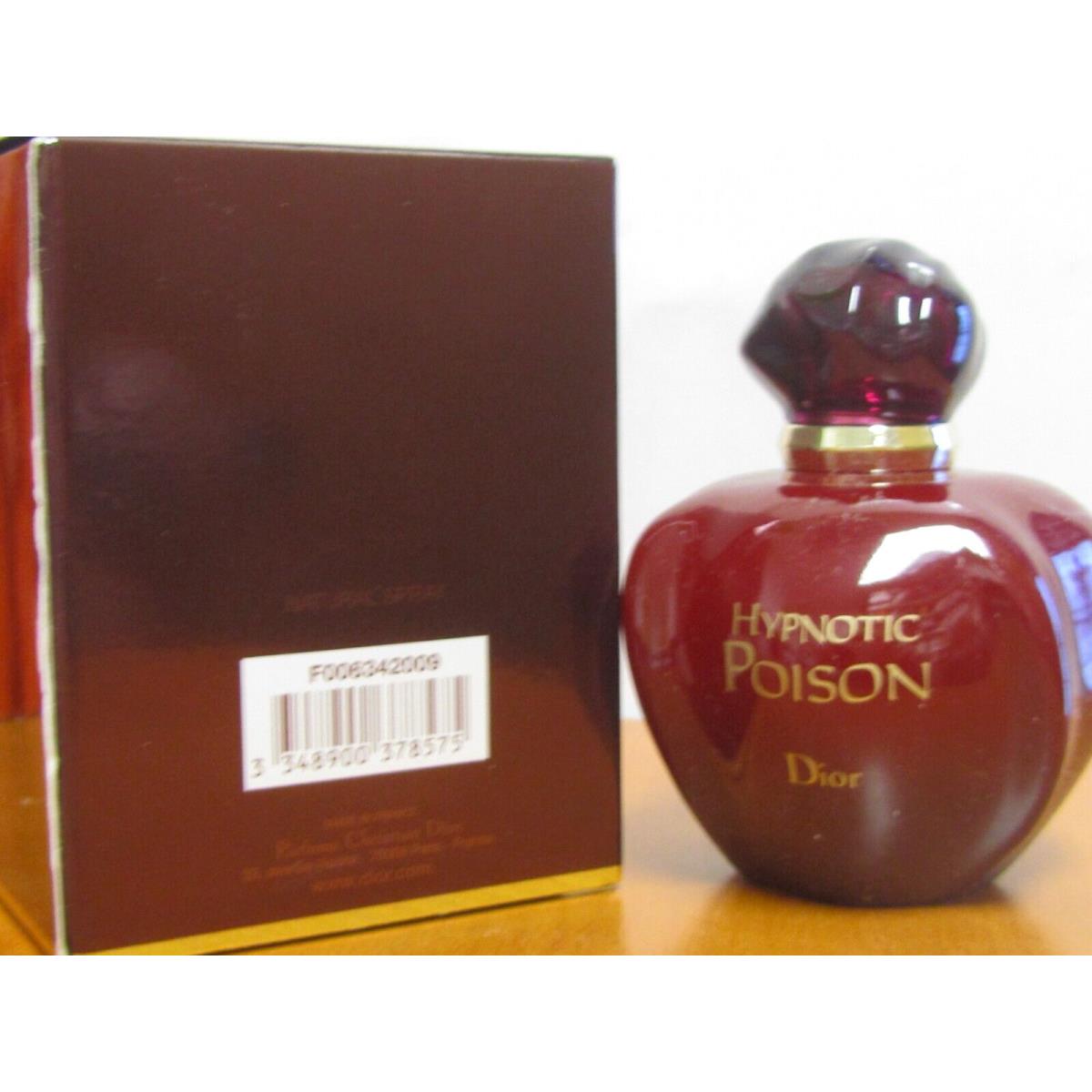 Hypnotic Poison By Christian Dior Perfume Women 3.4oz Eau De Toilette Spray Seal