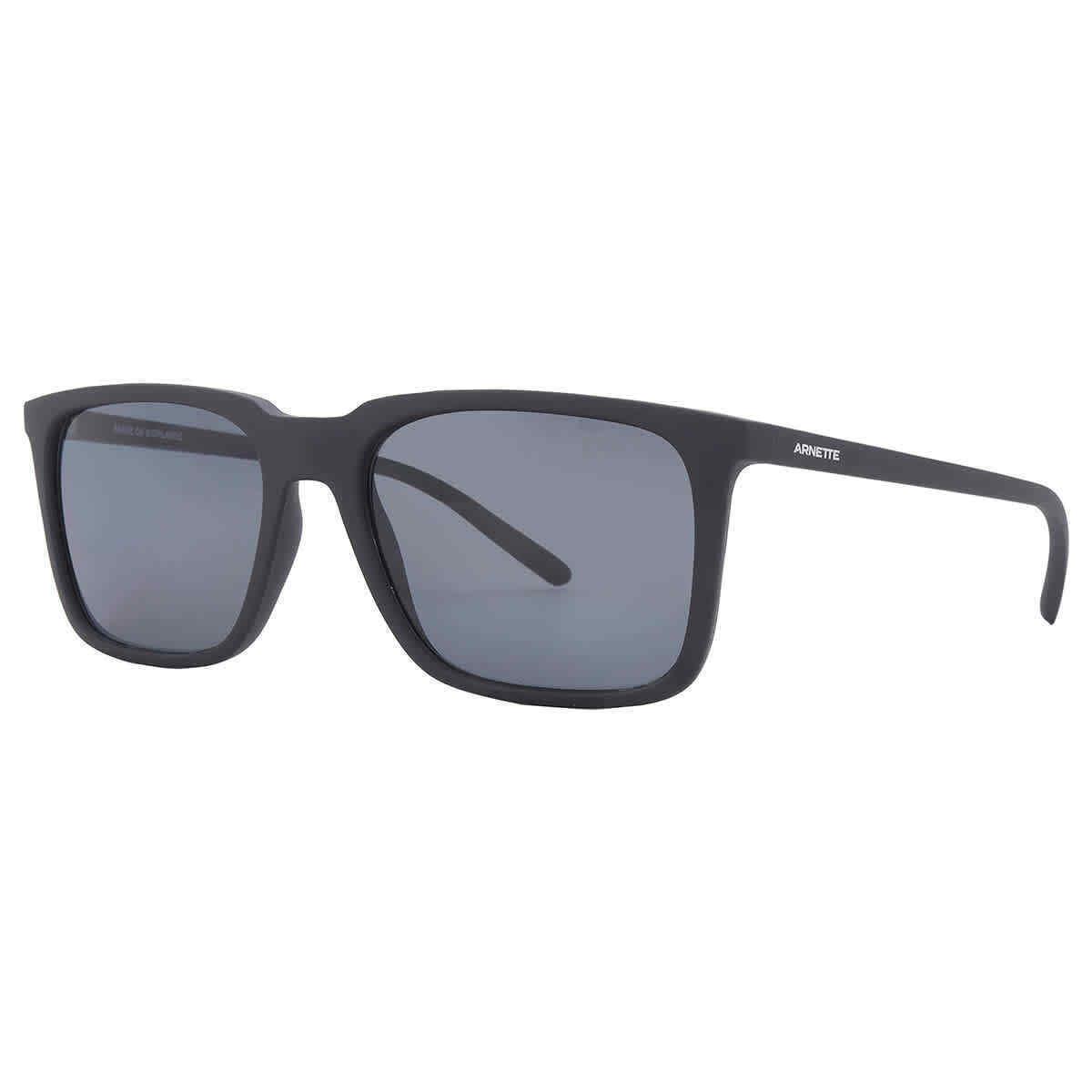 Arnette Grey Square Unisex Sunglasses AN4314 275881 56 AN4314 275881 56