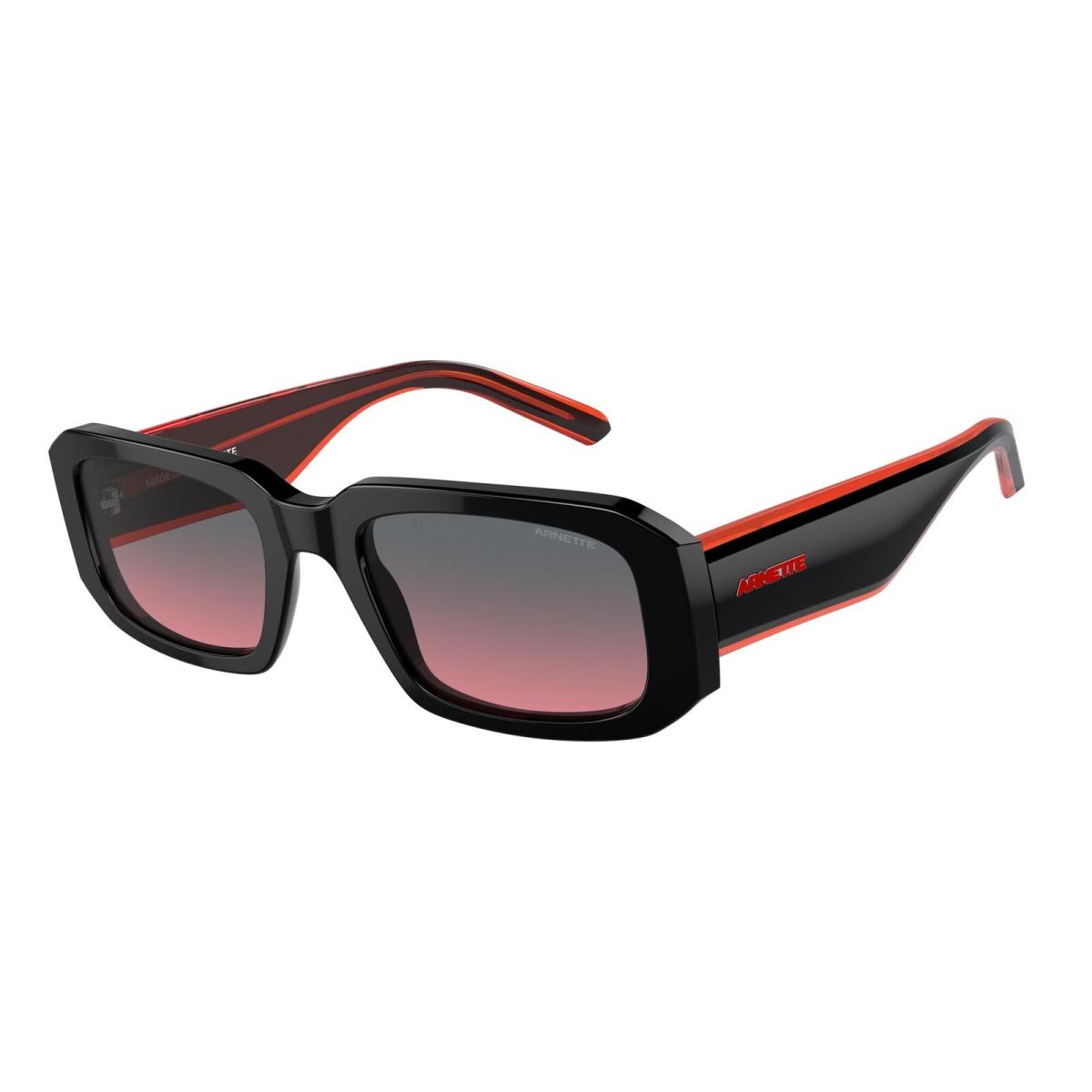 Arnette AN4318 123777 Thekidd Black Fifty Black Red 53 mm Men`s Sunglasses