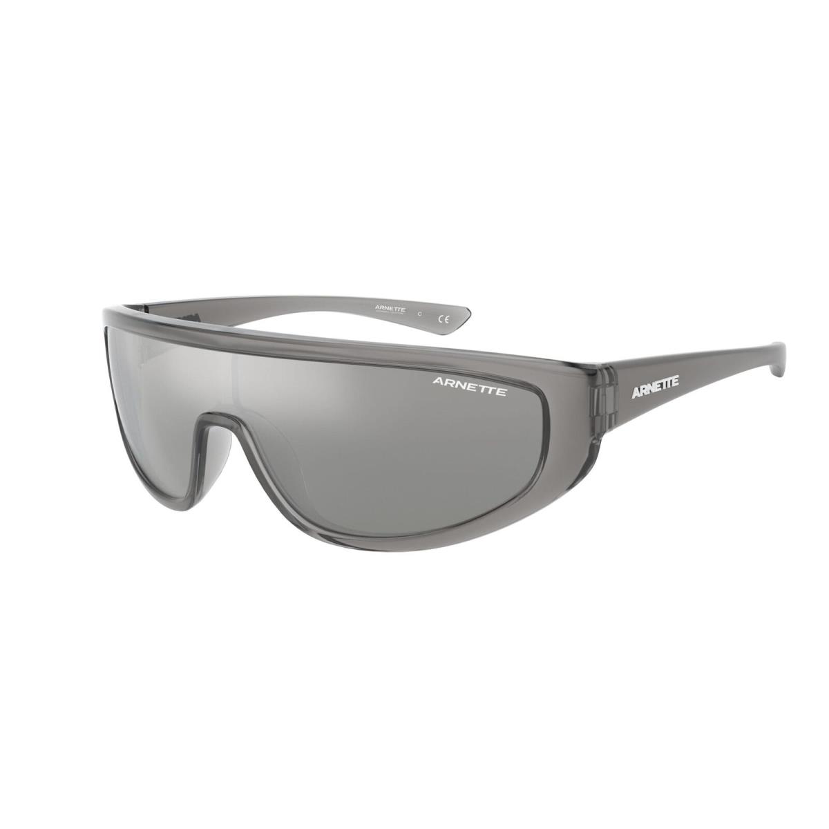 Arnette AN4264 25906G Clayface Transp Grey Mirror Silver 0 mm Men`s Sunglasses