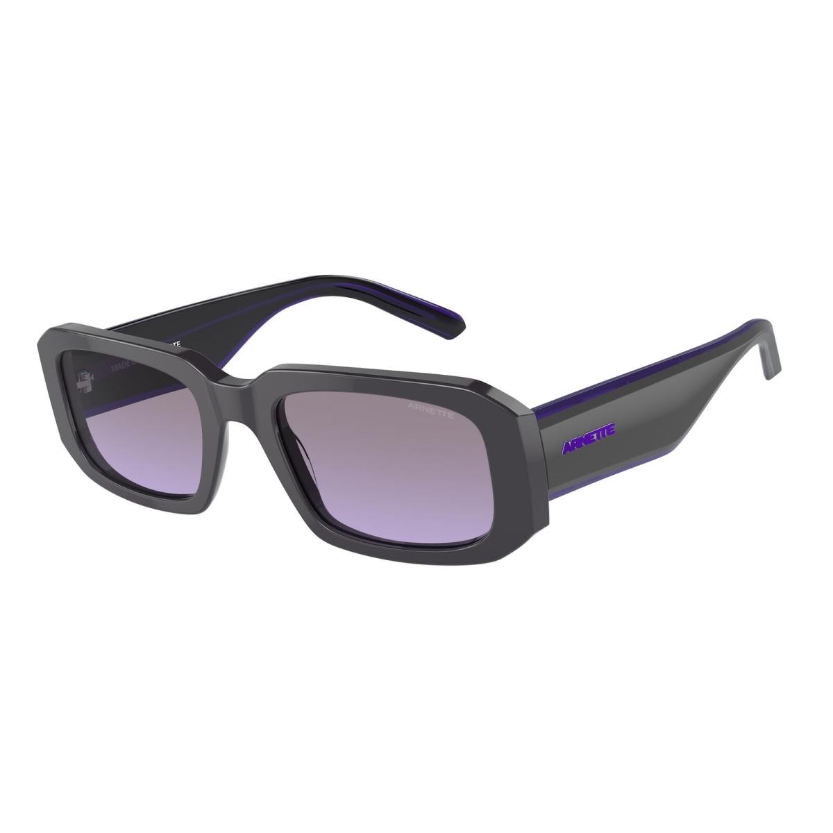 Arnette AN4318 12404Q Thekidd Grey Fifty Grey Purple 53 mm Men`s Sunglasses