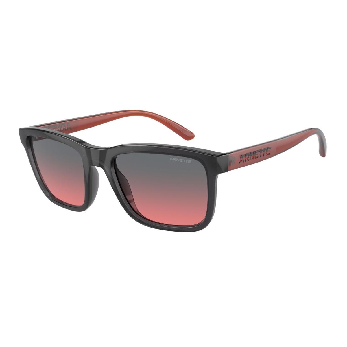Arnette AN4321 278677 Lebowl Transp Grey Fifty Black Red 54 mm Men`s Sunglasses