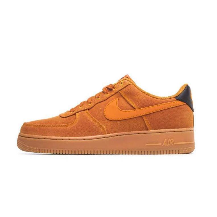 Nike Air Force 1 `07 LV8 Style Monarch/gum Brown AQ0117 800 Men`s SZ 7 B-grade - Brown