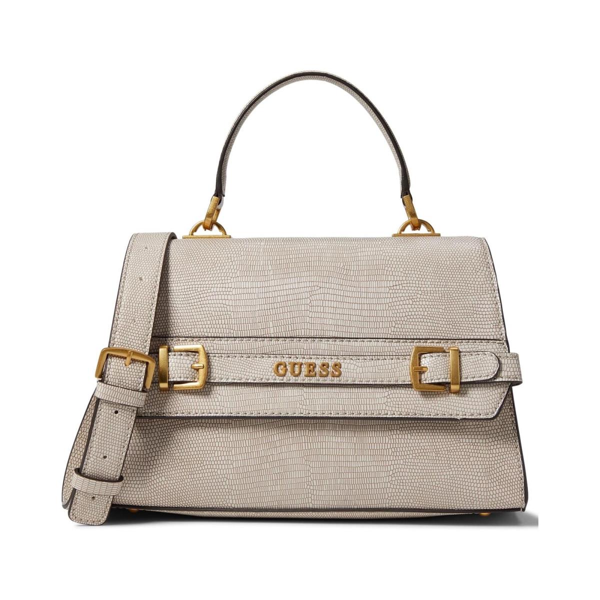 Guess Taupe Sestri Top Handle Women Satchel