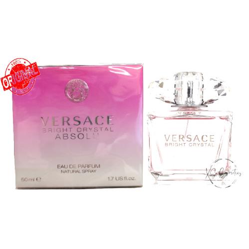 Bright Crystal Absolu by Versace Eau de Parfum Spray For Women 1.7 Oz