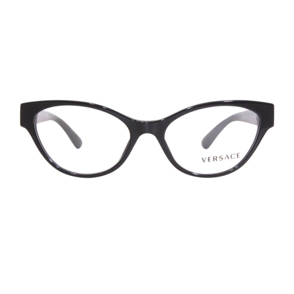 Versace VE 3305 GB1 Black Women`s Eyeglasses 55mm 17 140