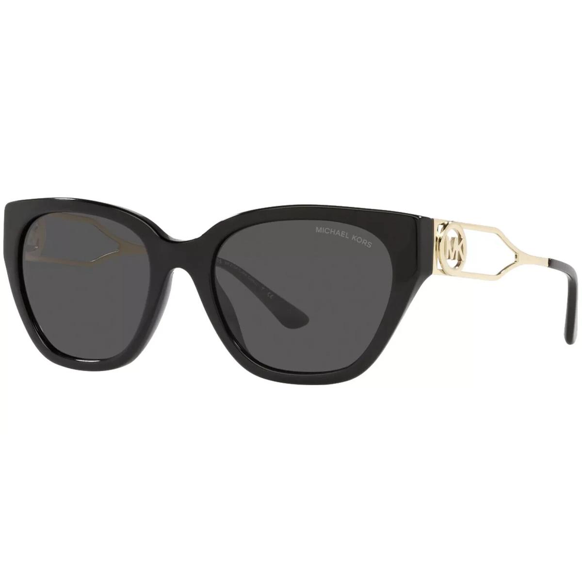 Michael Kors Lake Como Women`s Black Cat Eye Sunglasses MK2154 300587 54