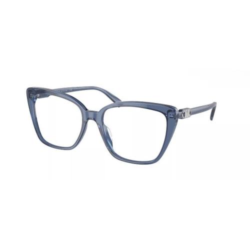 Michael Kors Eyeglasses Avila MK 4110U 3956 Transparent Blue Frame 55-17-140