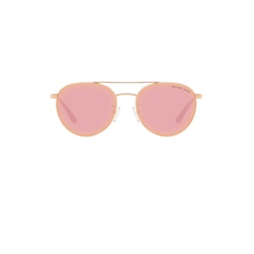 Michael Kors MK1070 11084Z 54 Rose Gold Mirror Women`s Sunglasses