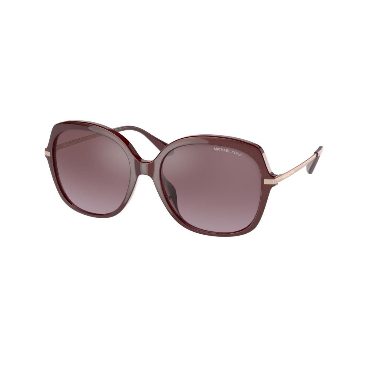 Michael Kors MK2149U 33446X Geneva Cordovan Pearlized Grad 56 Women`s Sunglasses