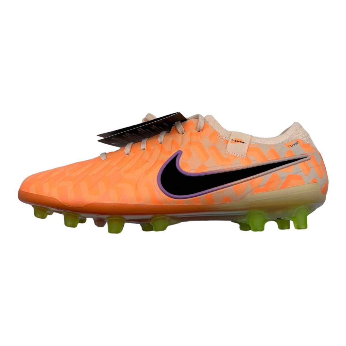 Nike Legend 10 Elite AG Pro Cleats `guava Ice` DZ3175-800 Womens 11/ Men s 9.5 - Orange