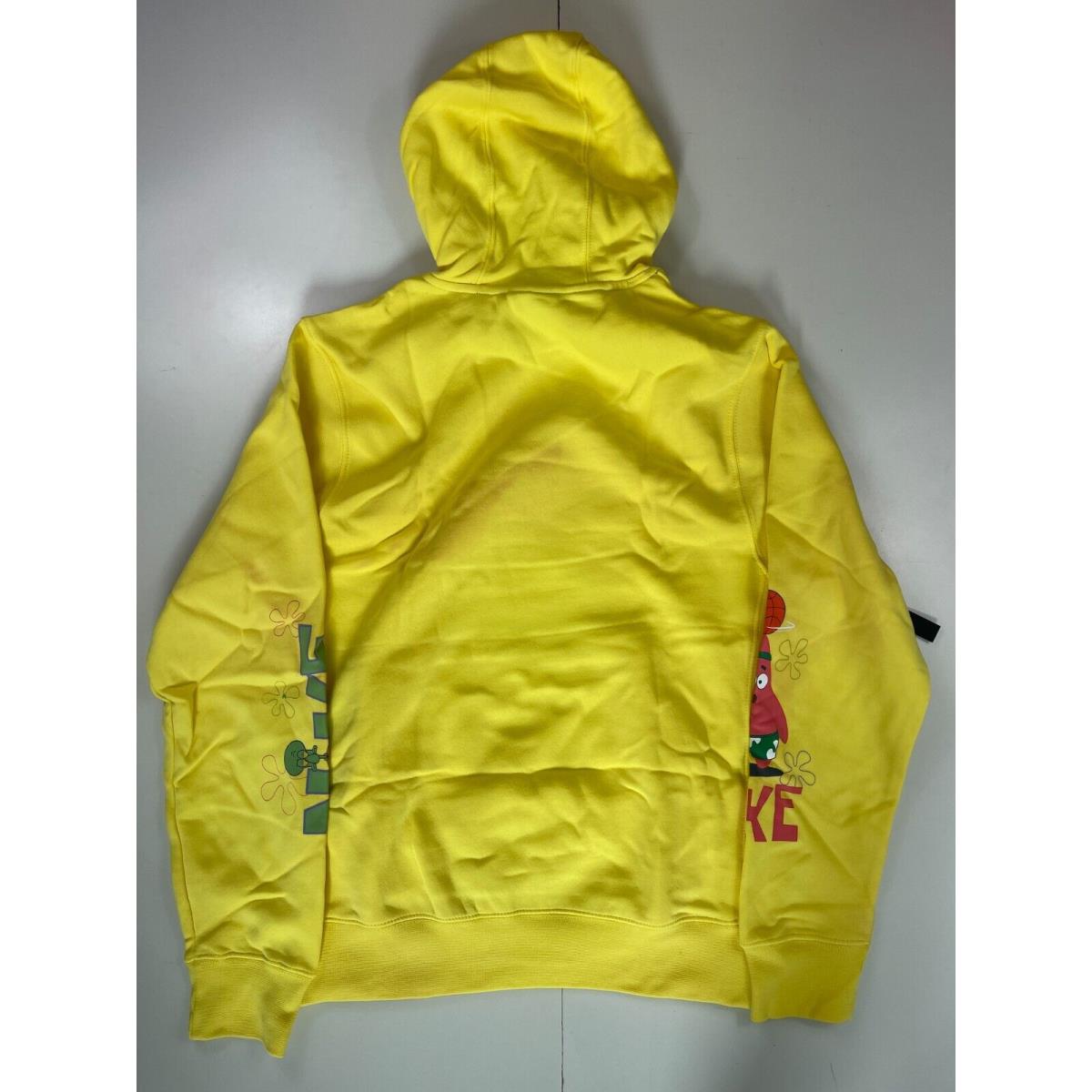 Nike Kyrie Irving x Spongebob Squarepants Hoodie Yellow CQ7184-740 Size Small