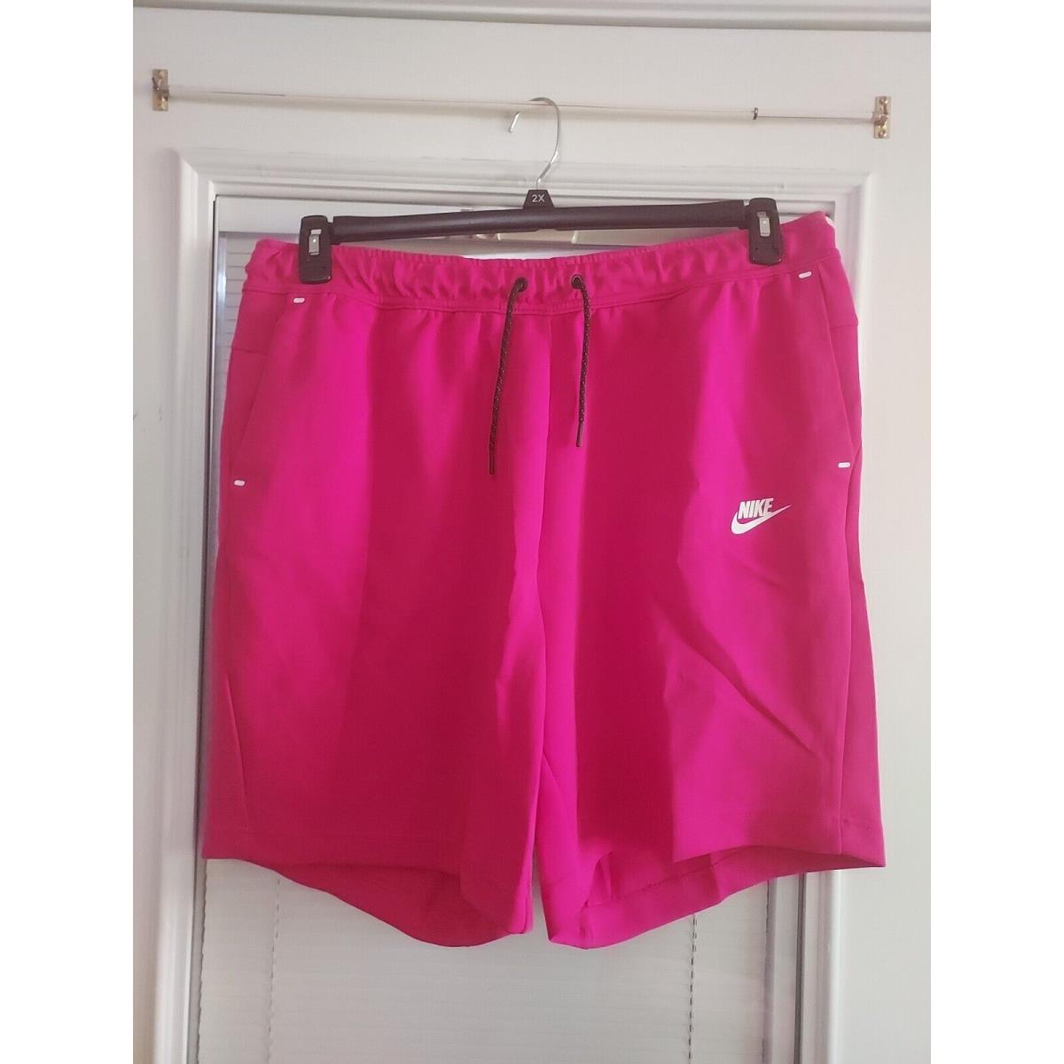 Nike Size Xxl Men Tech Pink Shorts