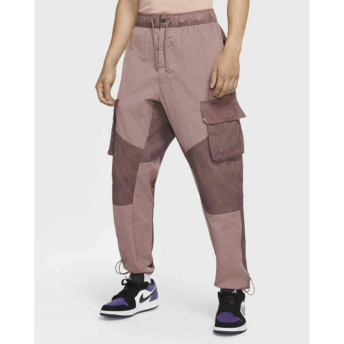 Nike Air Jordan Cargo Pants 23 Engineered CK9167-298 Men s 2XL Smoky Mauve