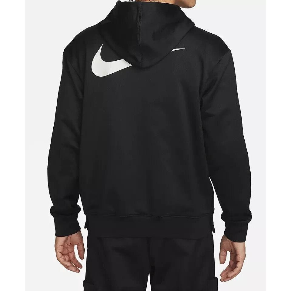 Nike Basketball Hoodie Jacket Therma-fit Full Zip FB7115-010 Men`s Size Med