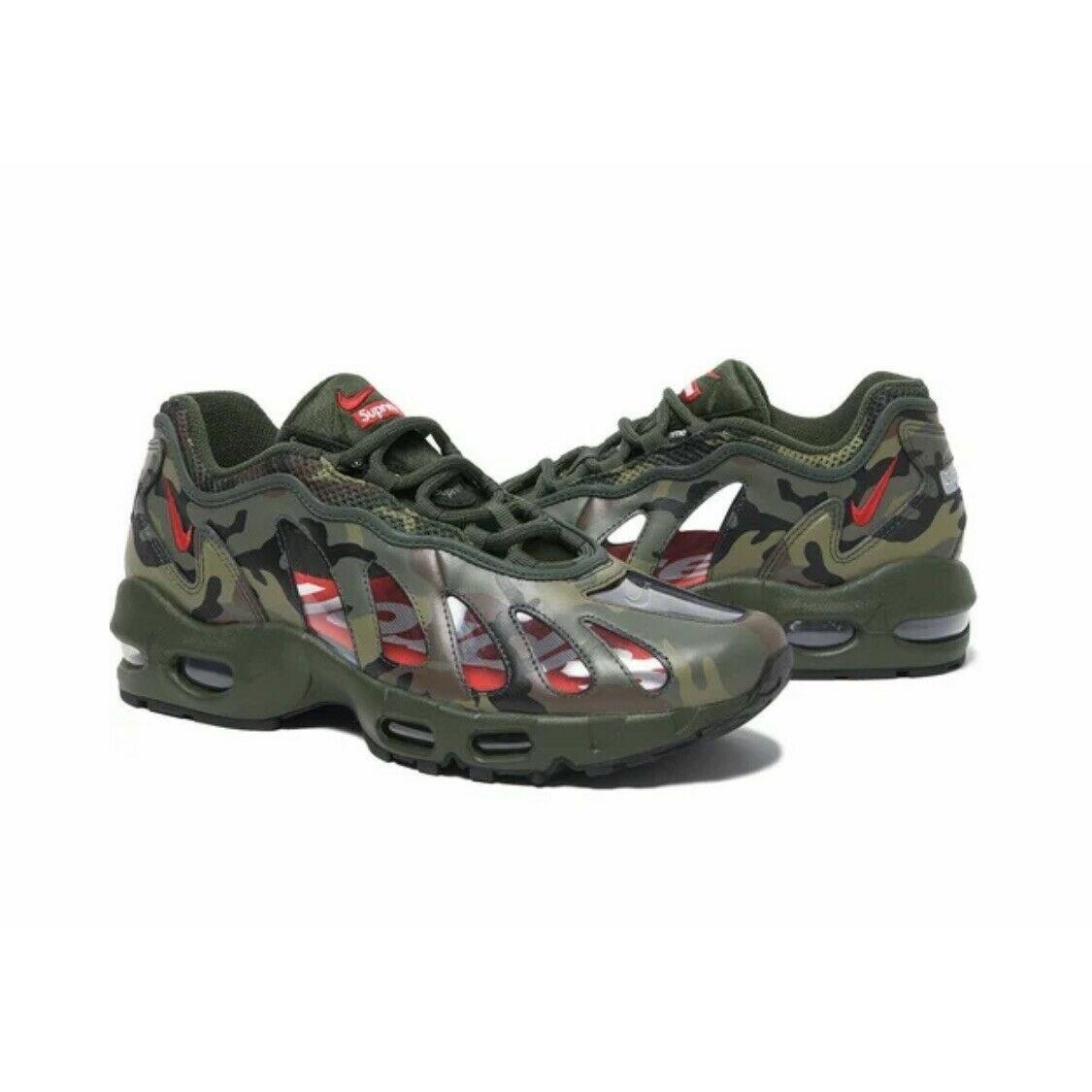 Supreme x Nike Air Max 96 Woodland Camo US Size 11