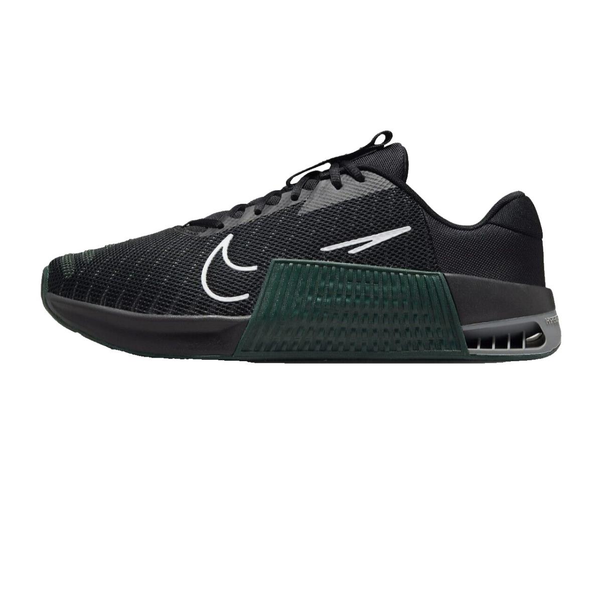 Men`s Size 10 Nike Metcon 9 TB Training Shoes FD5431-015 Pro Green Black - Black, Green