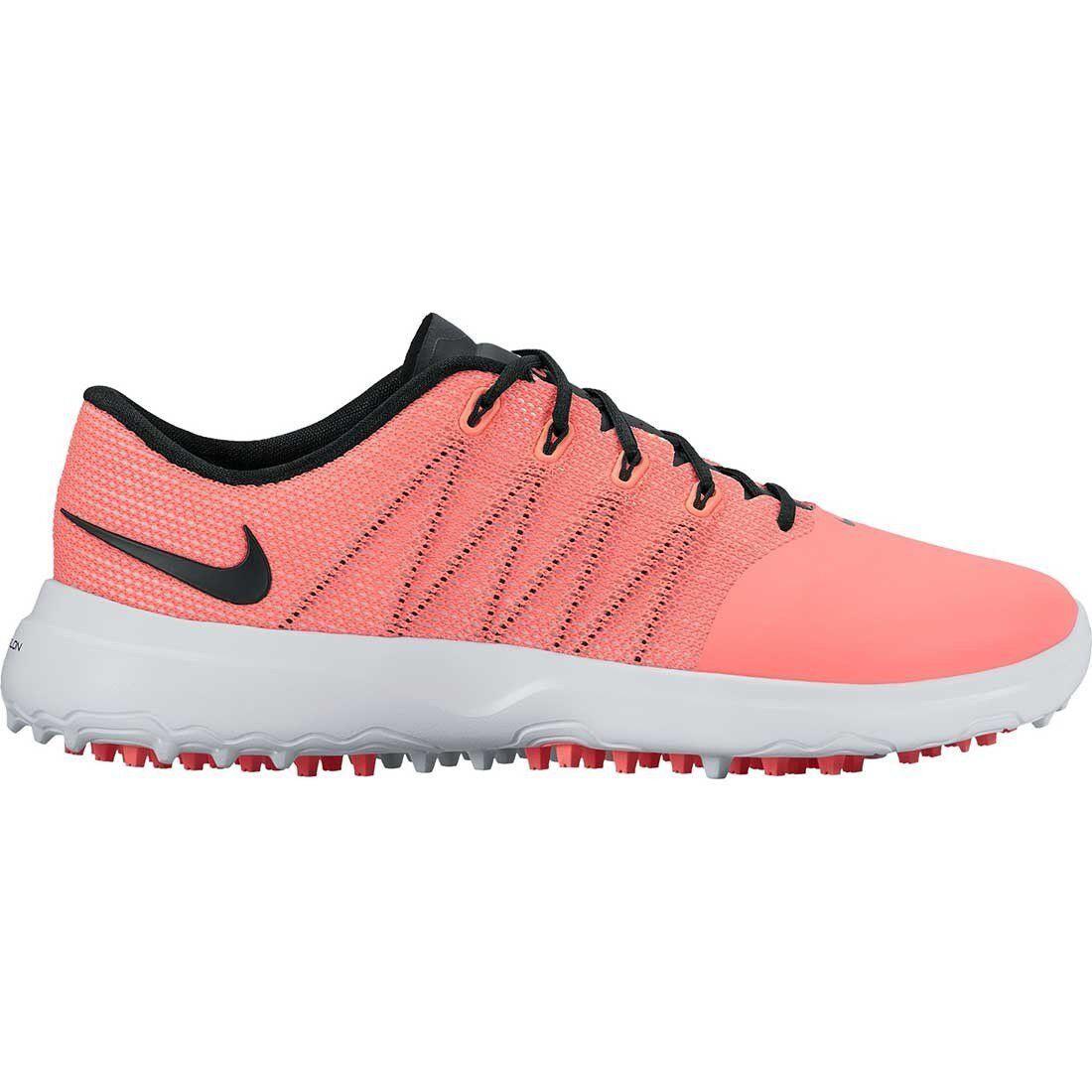 Women`s Nike Lunar Empress 2 Golf Shoe 819040-600 Sz 10.5 - Pink