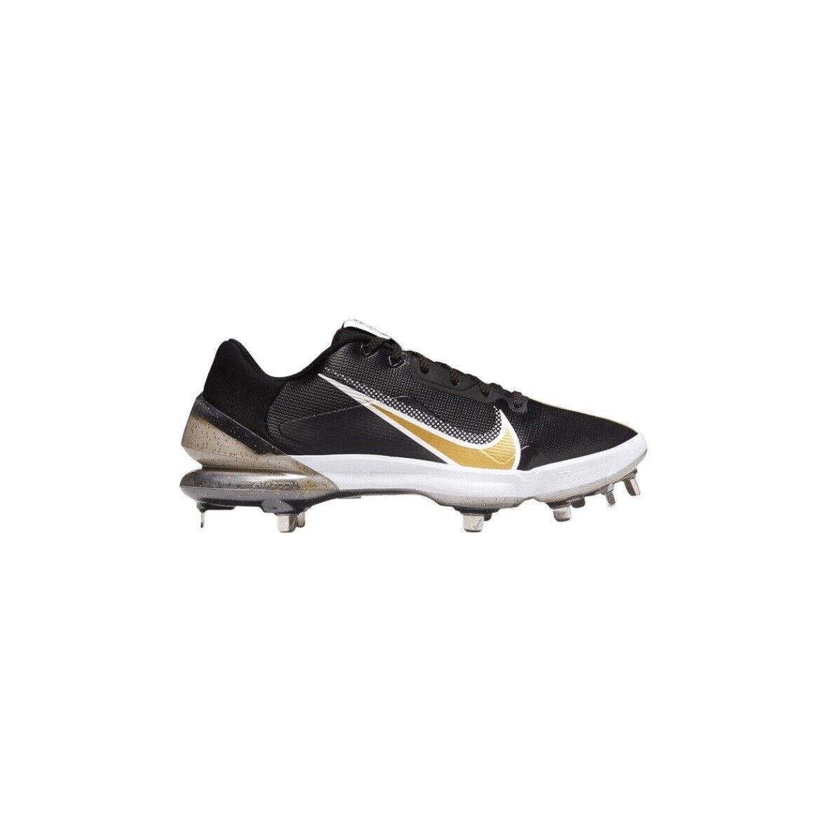 Nike Force Zoom Trout 7 Pro Baseball Cleats CQ7224-012 Black White Men s 9.5 - Black