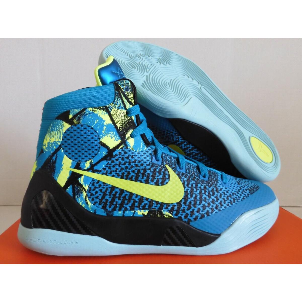 Nike Kobe IX 9 Elite GS Perspective Turquoise SZ 7Y-WOMENS SZ 8.5 636602-400