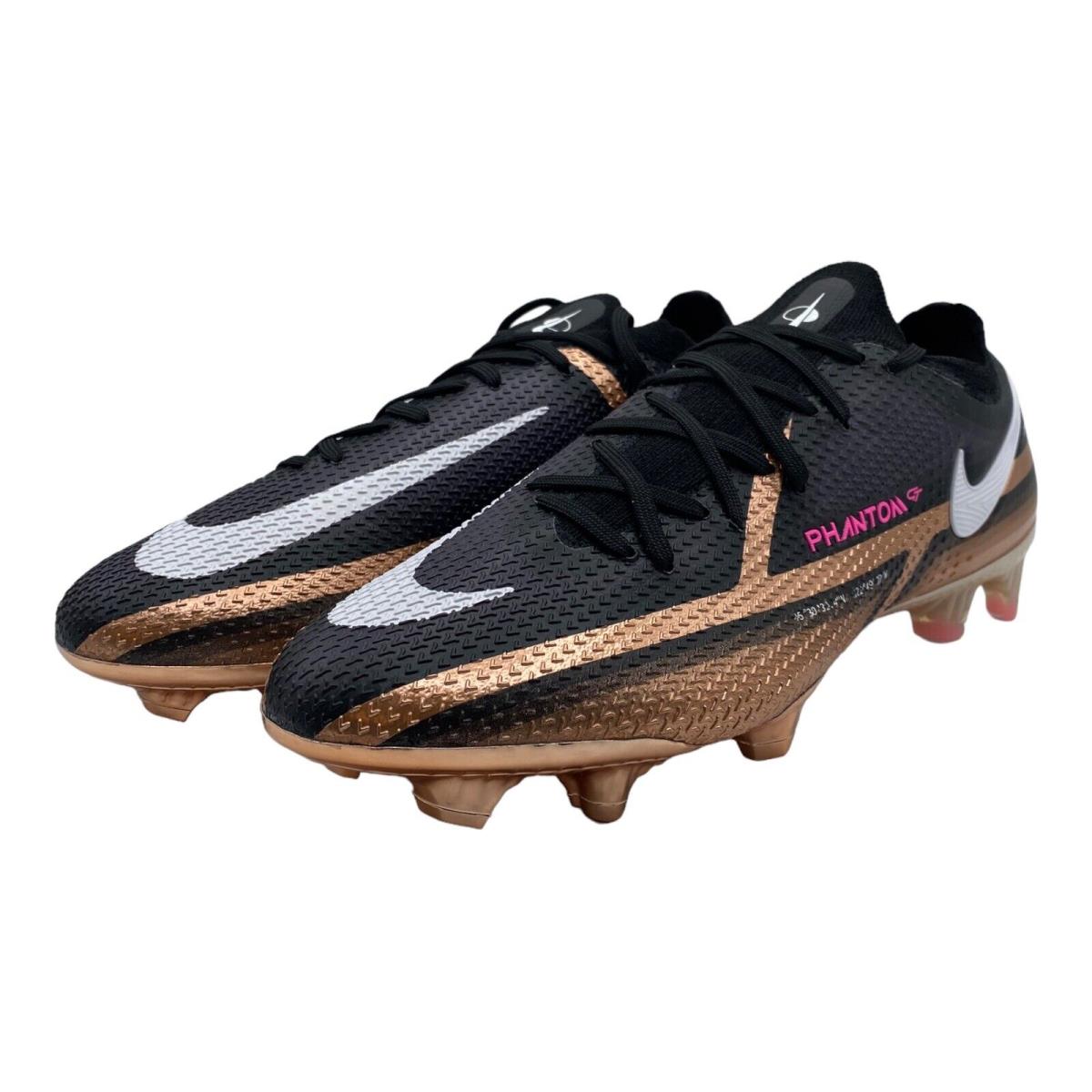 Nike Phantom GT2 Elite Q FG Generations Pack Copper DR5954-810 - Men`s Size 7 - Gold