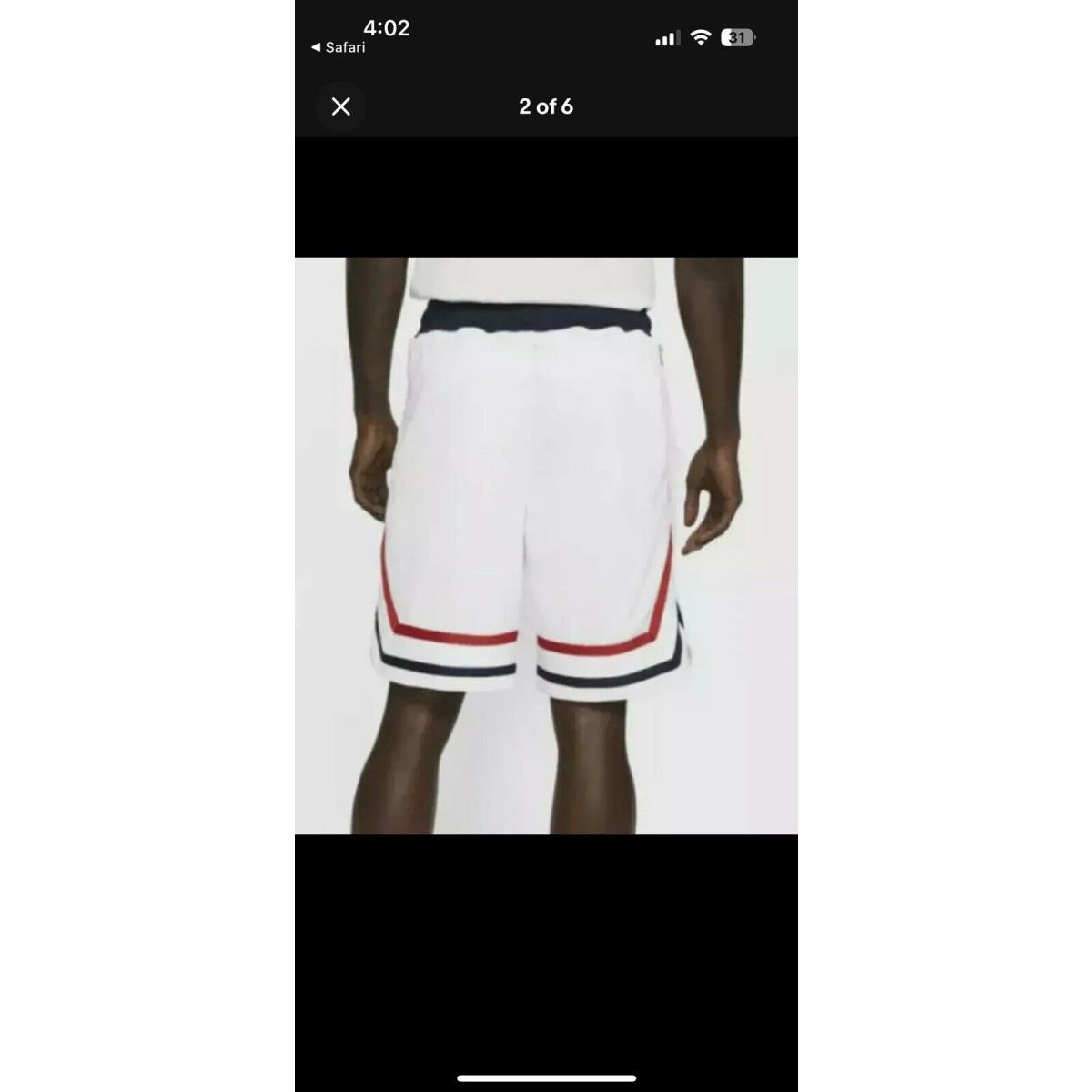 Men S Nike Team Usa Courtside Basketball Shorts Sz XL CD5224 100