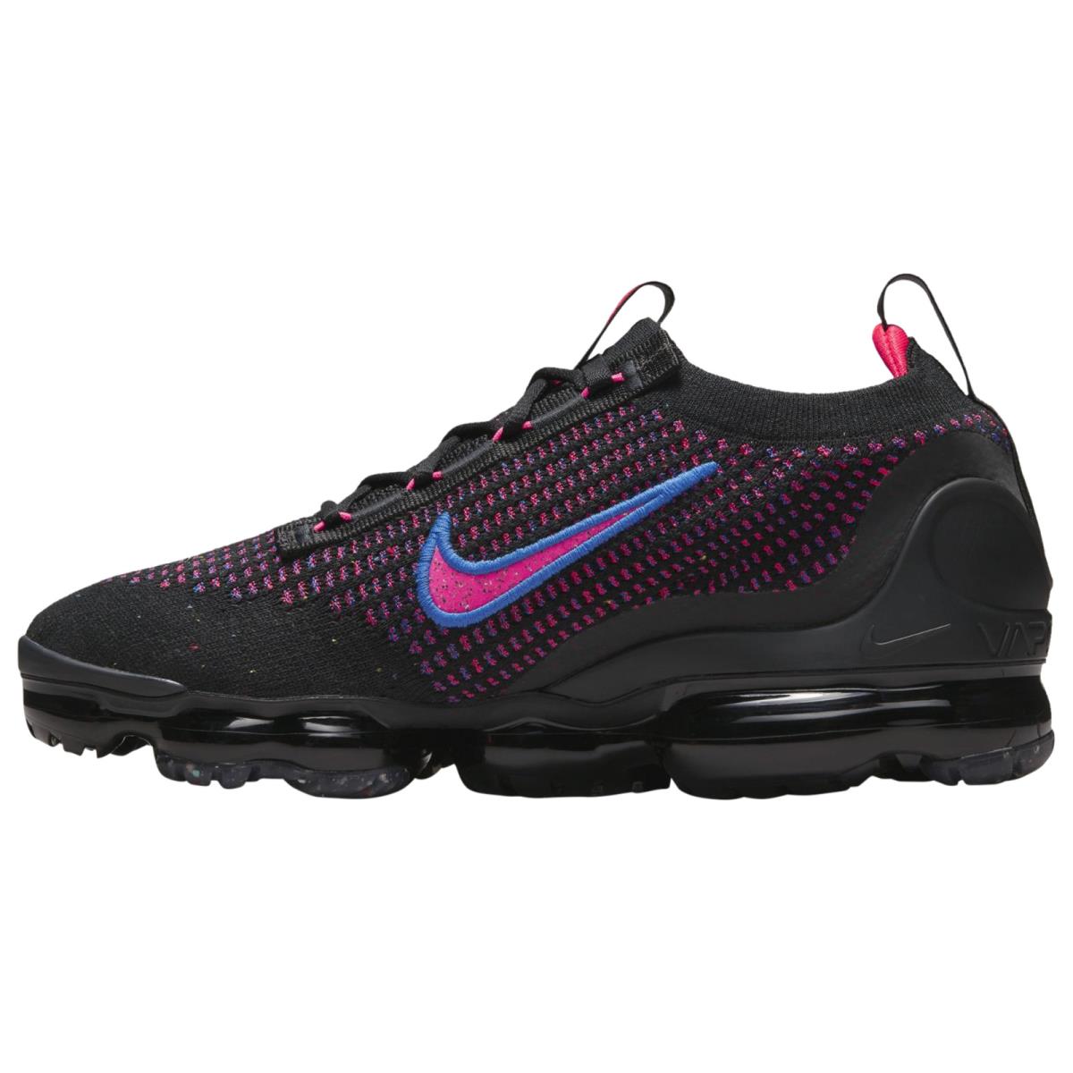 Nike Air Vapormax 2021 Flyknit Black/pink 4.5 Men/6 Women - Black