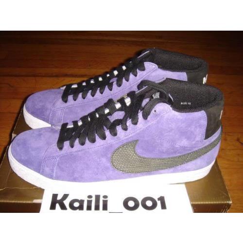 Nike Blazer Premium SB Size 12 Purple 314070-501 Trickstar Supreme A