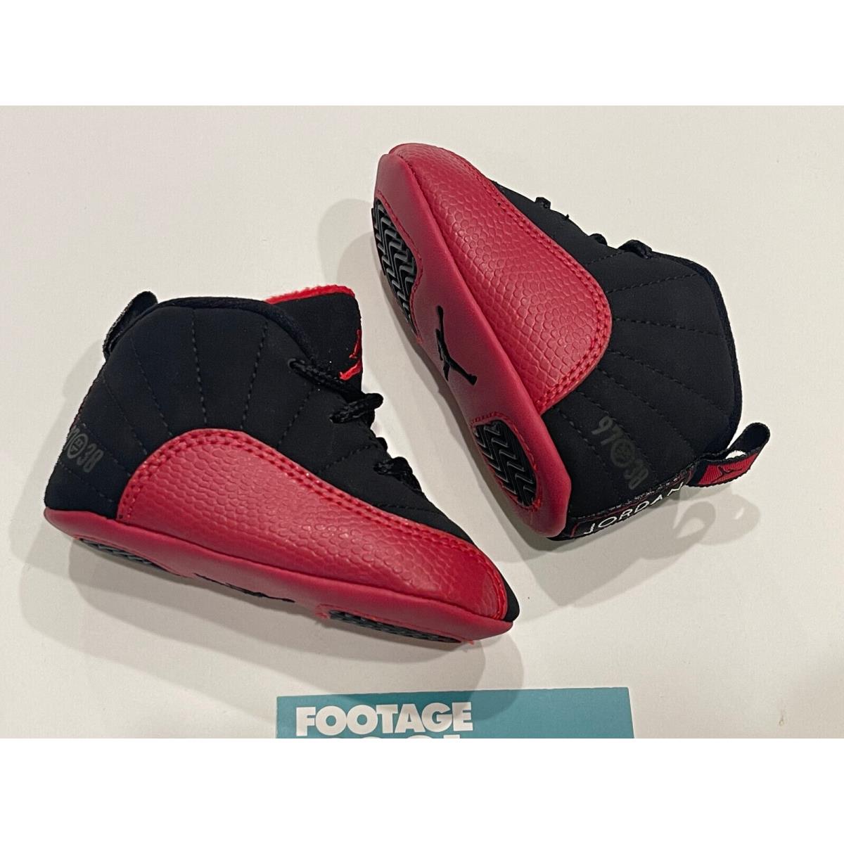 Baby 2009 Nike Air Jordan Xii 12 Retro GP Gift Pack Beanie Bred Flu Game 2C 2