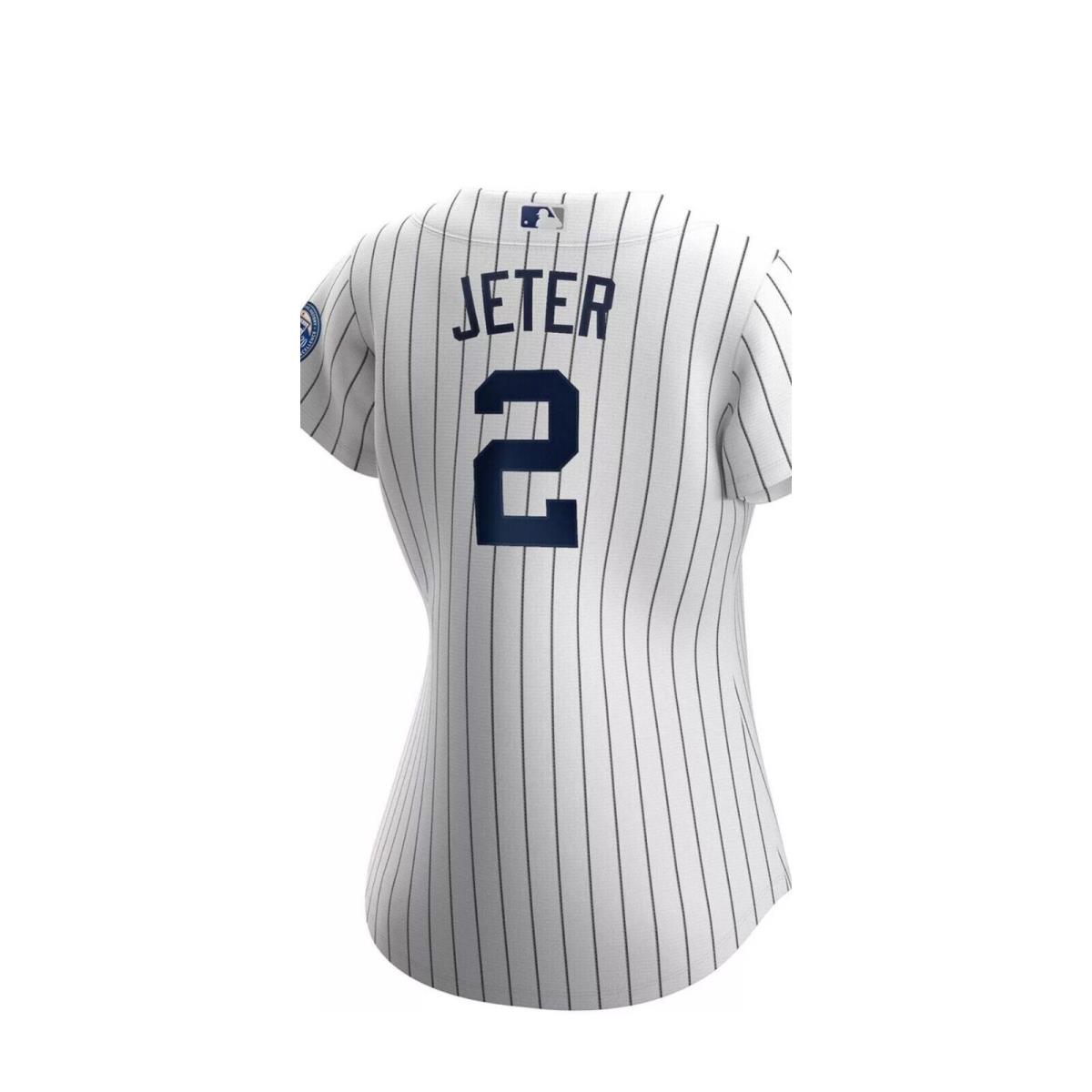 Derek Jeter Yankees 2020 Hall Of Famer Women`s Nike Jersey Size XL