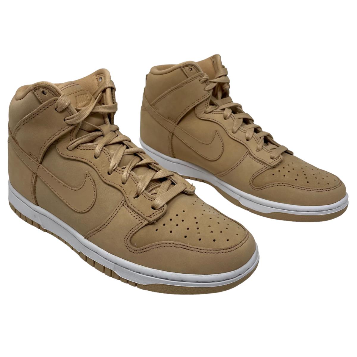 Nike Dunk High Prm MF Tan Men`s Sneakers Size 7.5 - Brown