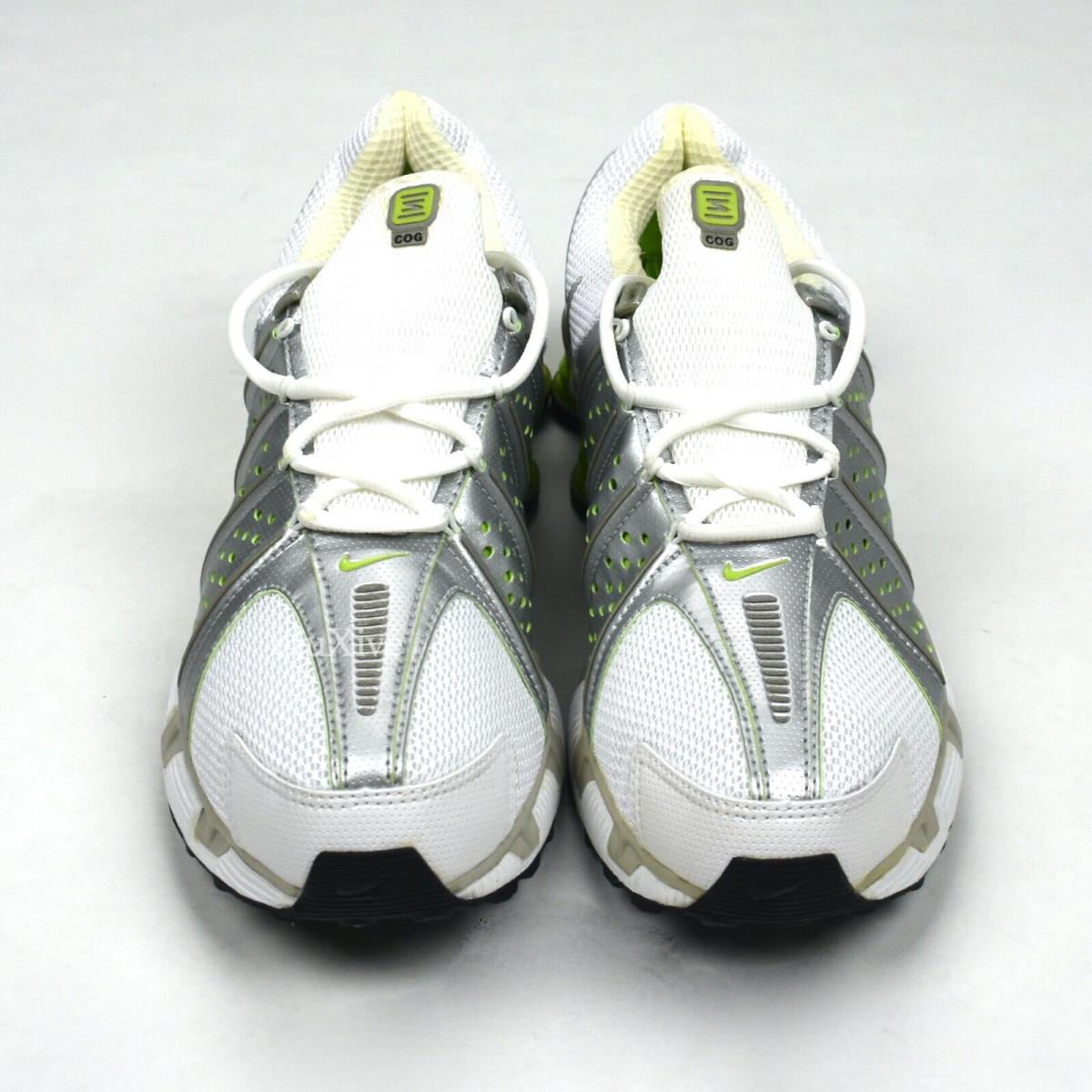 Nike Shox Cognescenti White Silver Lime Green 2006 Y2K 11W 9.5M DS SporTipTop