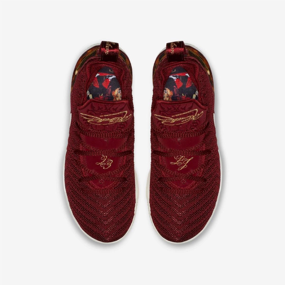 Nike lebron 16 burgundy hotsell