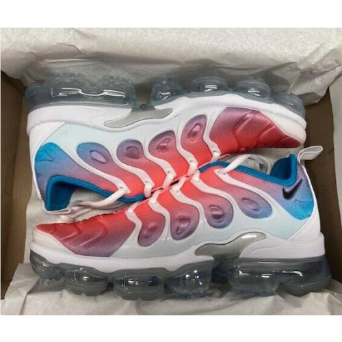 Nike Air Vapormax Plus Women s Size 8.5 Lava Glow White Black CI5862 600 SporTipTop