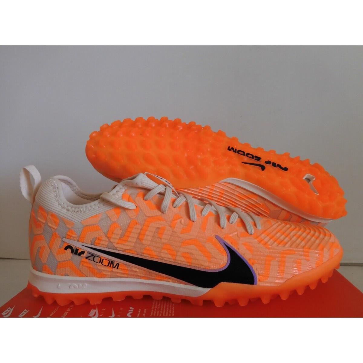 Nike Zoom Mercurial Vapor 15 Pro NU TF Turf Cleats Guava Ice SZ 9 FQ8276-800 - Orange