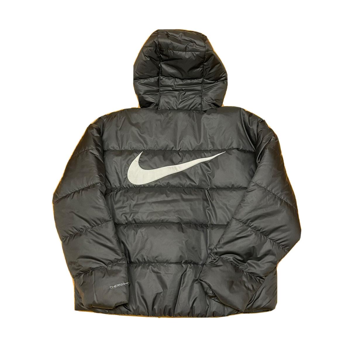 Nike Sportswear Women`s Therma Repel Puffer Jacket Black DJ6995-010 Size XL