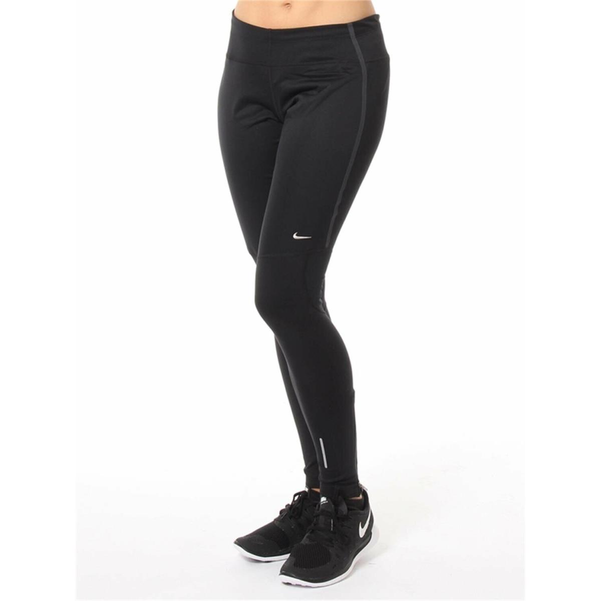 Nike S Women`s Element Shield Stay Warm Running Tights-black 381052-013