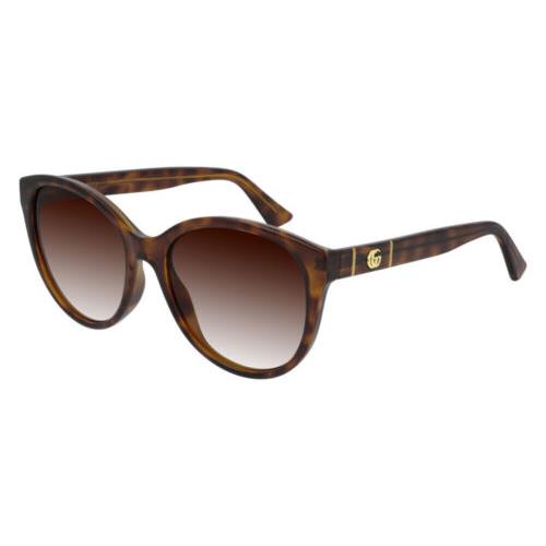 Gucci GG0631S 002 Havana/brown 56-18-145 Sunglasses