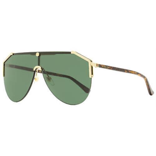 Gucci Shield Sunglasses GG0584S 002 Gold/havana 99mm 0584