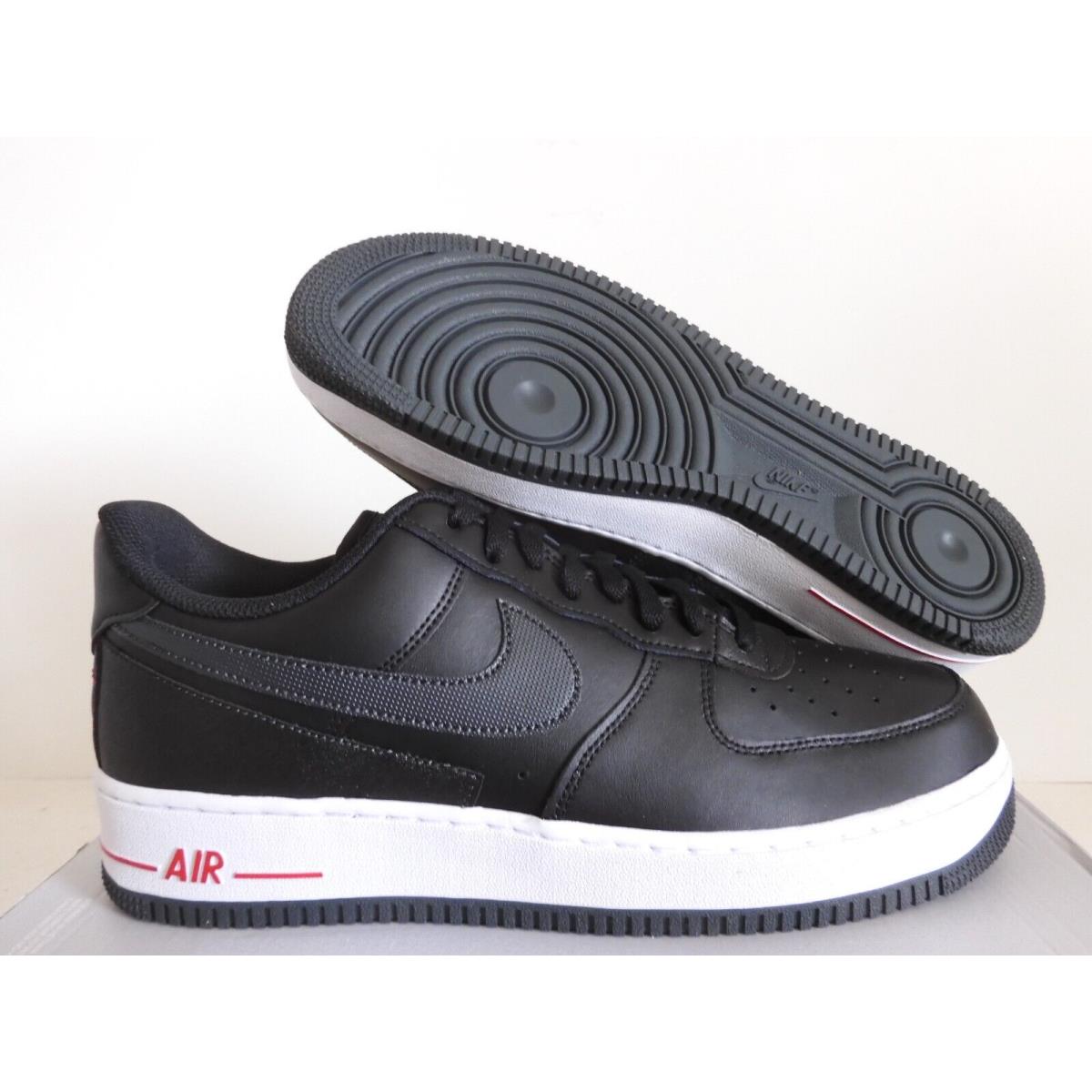 Nike Air Force 1 Black-grey Technical Stitch Bred SZ 12 Rare 2020 DD7113-001