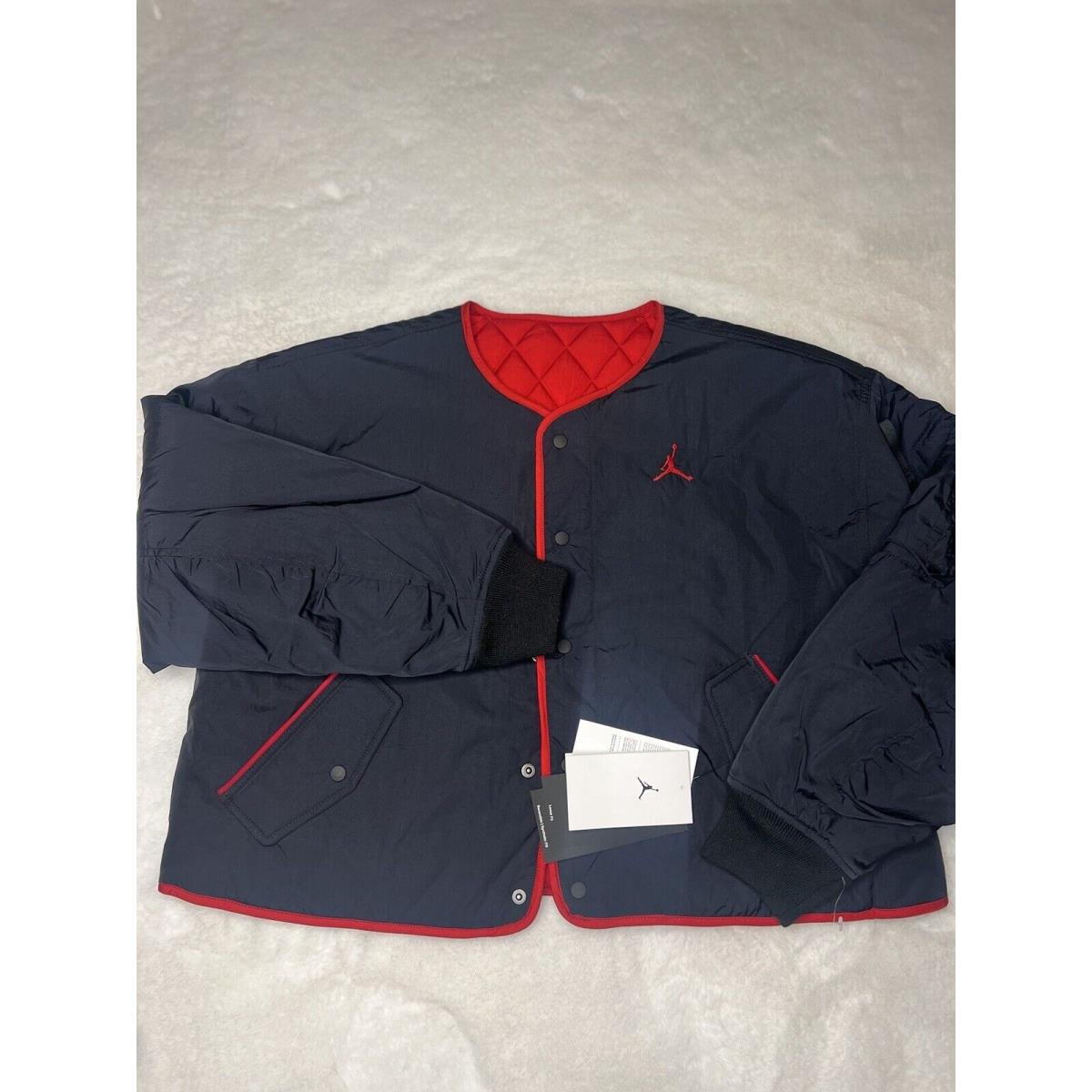 Nike Jordan Flight Essential Reversible Jacket DH0647- 010 Women`s Size S