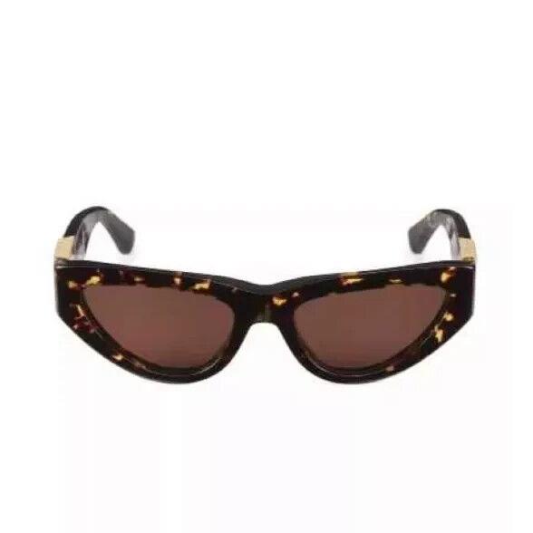 Bottega Veneta BV1176S 55MM Cat-eye Sunglasses - Havana/brown - Retail