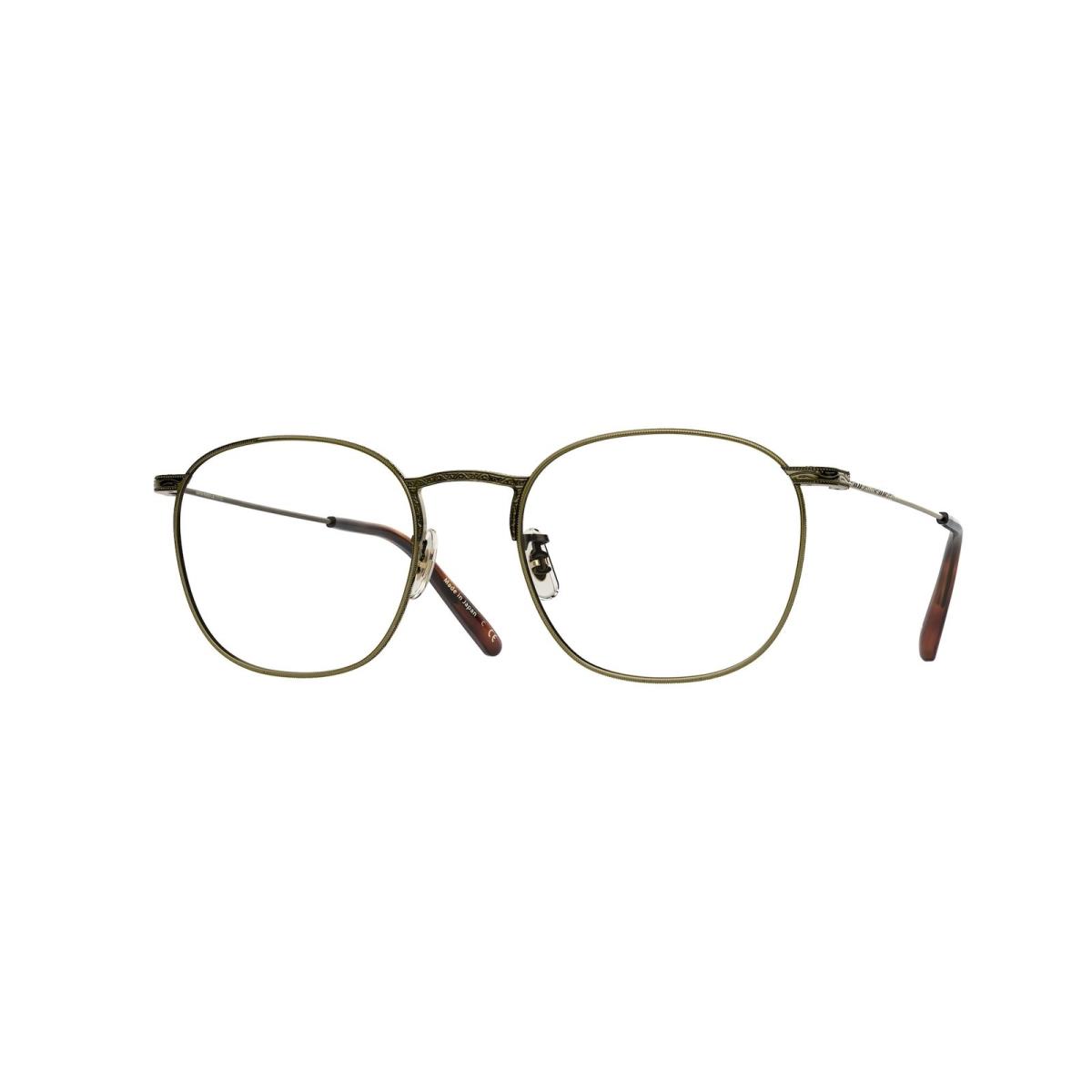 Oliver Peoples OV1285T 5284 Goldsen Antique Gold Demo Lens 52mm Men`s Sunglasses