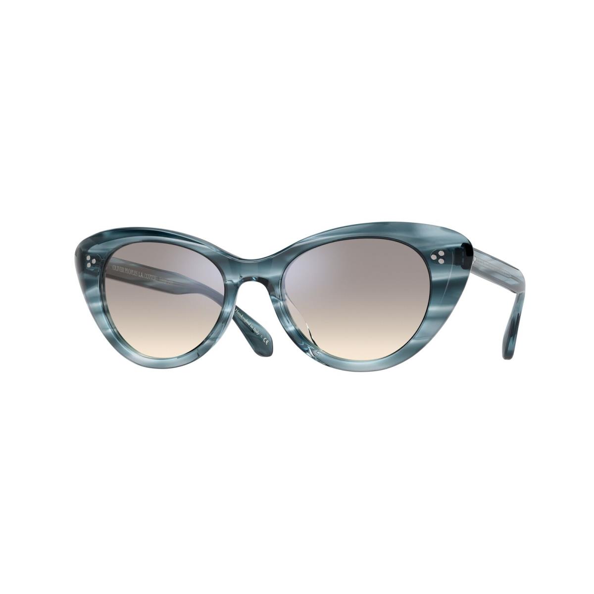 Oliver Peoples OV5415SU 170432 Rishell Washed Lapis Moondu 51 Women`s Sunglasses