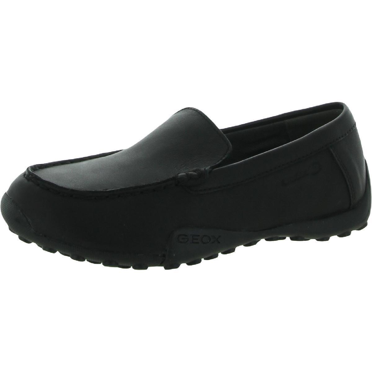 Geox Respira Boys Snake Black Moccasins Shoes 2 Medium D Little Kid Bhfo 8584