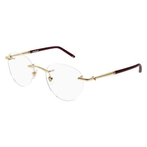 Montblanc MB 0244O Eyeglasses 003 Gold