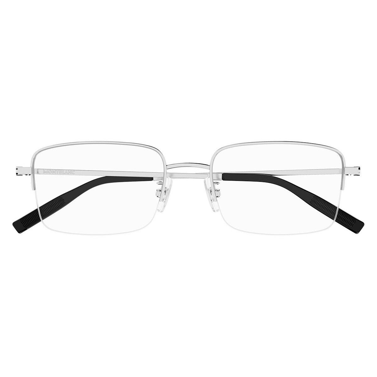 Montblanc MB0313OA Eyeglasses Men Silver 54mm