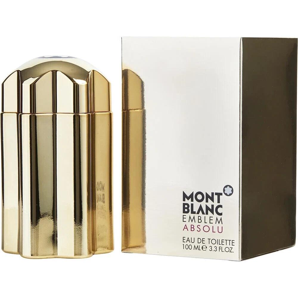 Montblanc Emblem Absolu From Mont Blanc For Men Edt 3.3 FL OZ / 100 ML Natural Spray