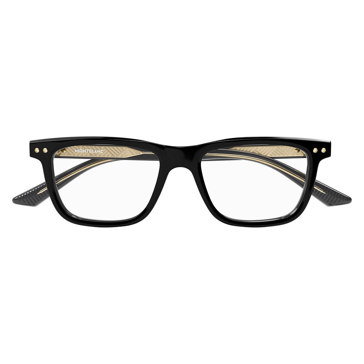 Montblanc MB0322O Eyeglasses Men Black 51mm